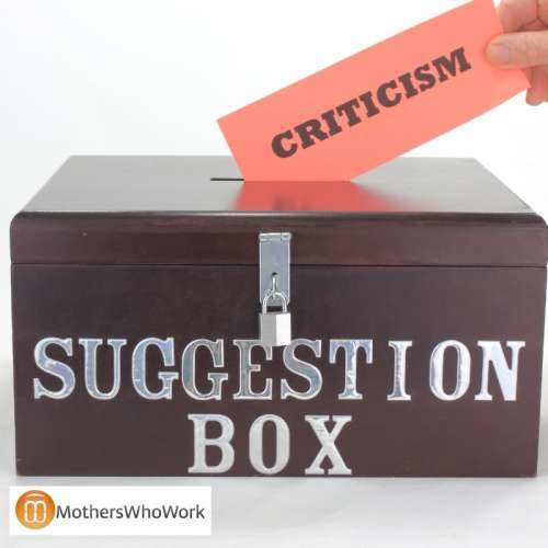 How to Deal with Criticism at Work and Elsewhere